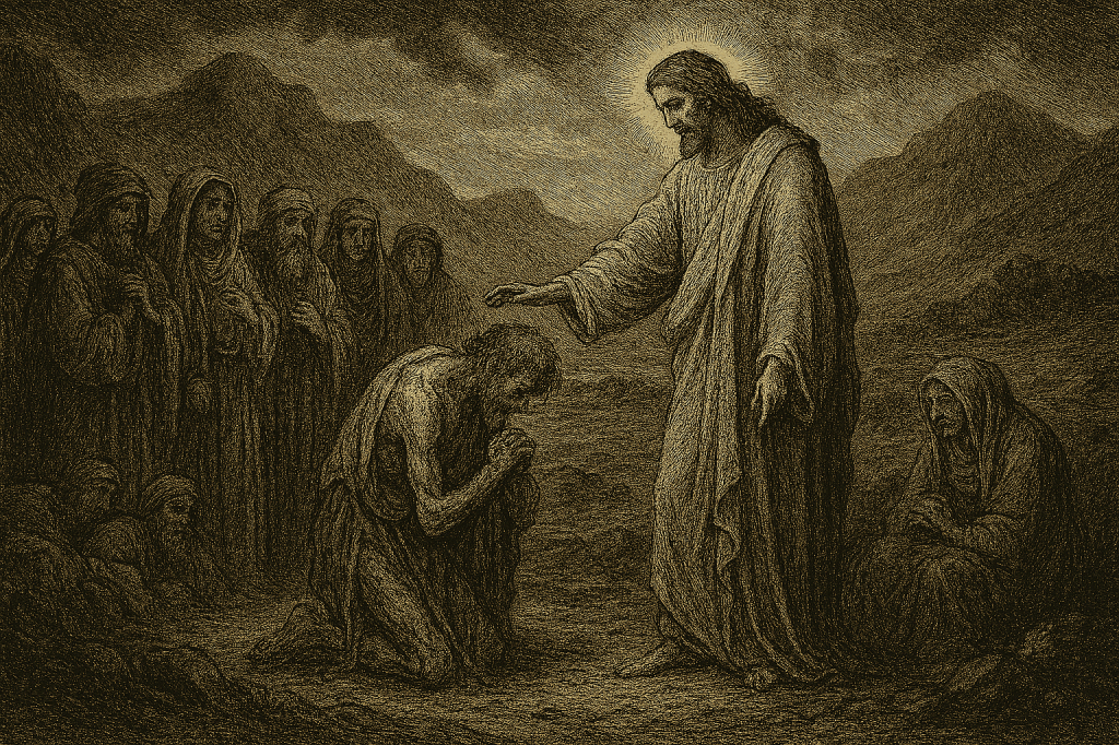 Matthew 8:1-4, 14-17;&nbsp;9:1-8